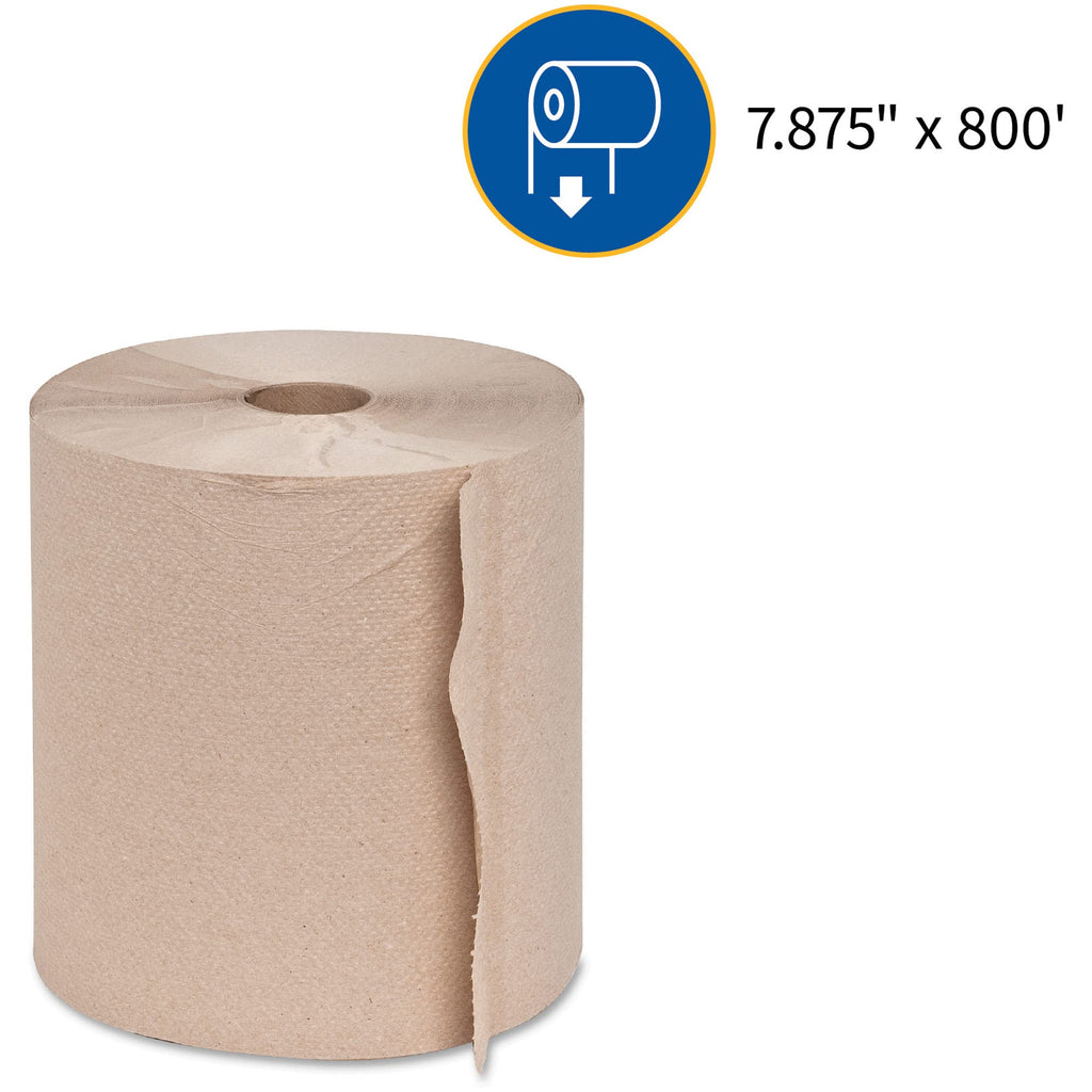 Genuine Joe GJO22600 Embossed Hardwound Roll Towels (Pack of 6)