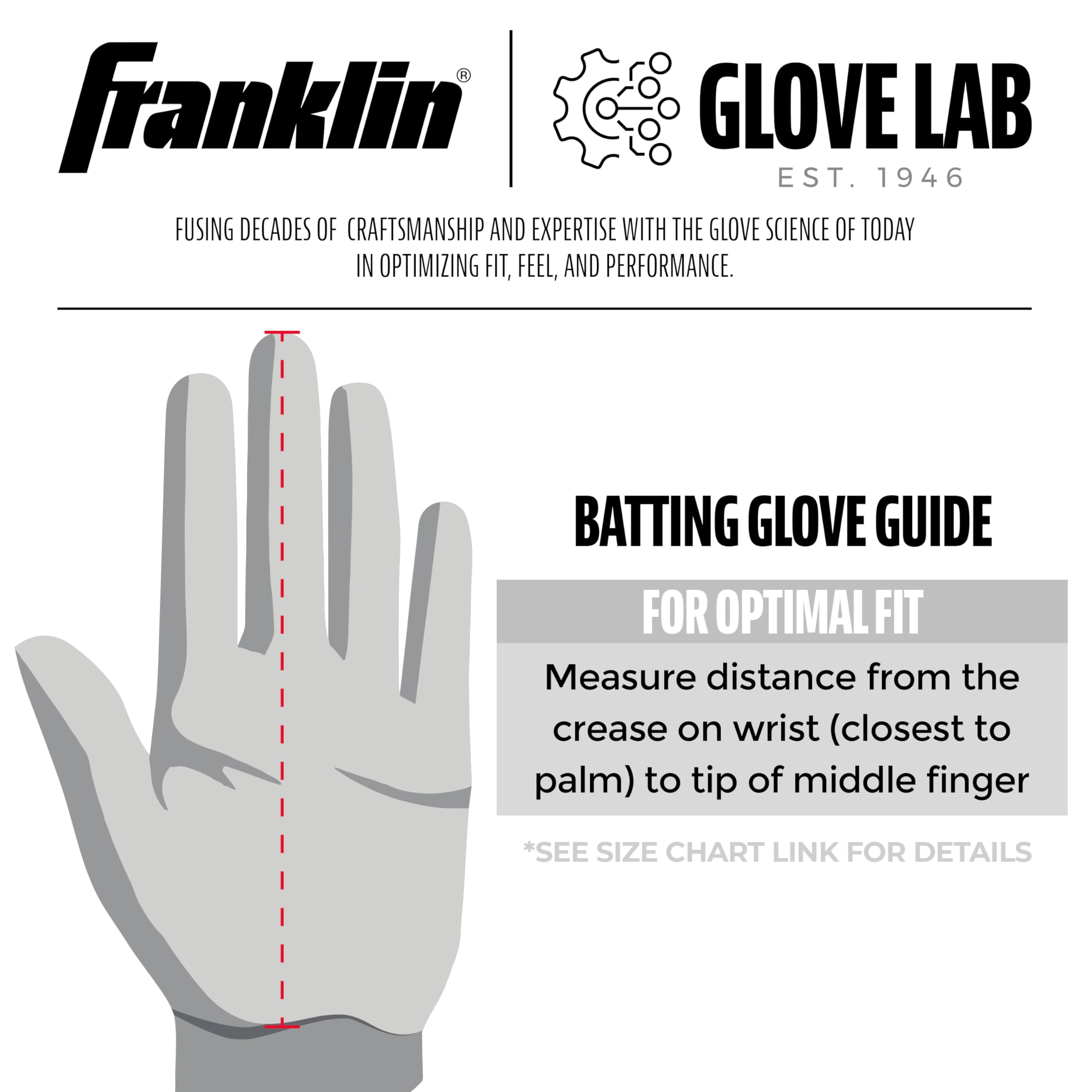Franklin Sports MLB Teeball Flex Series Batting Gloves