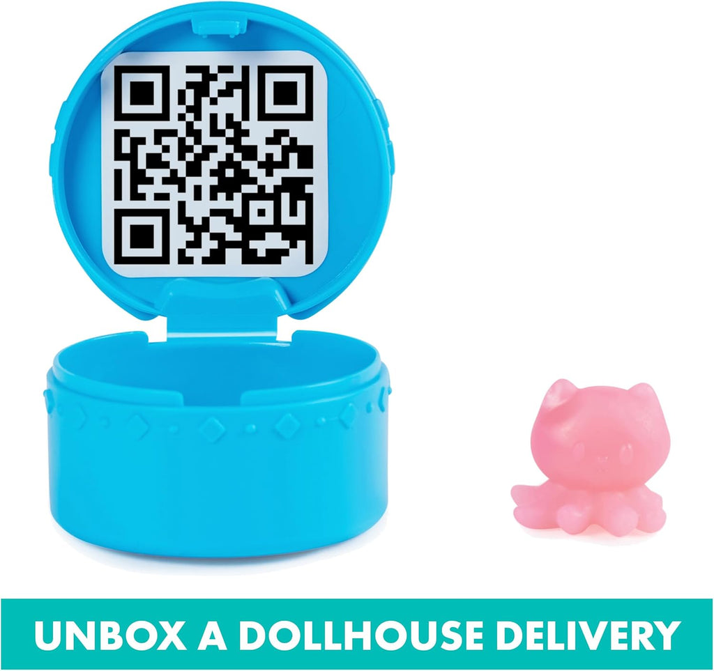 Gabby's Dollhouse, Purr-ific Pool Playset with Gabby and Mercat Figures, Color-Changing Mermaid Tails and Pool Accessories Kids Toys for Ages 3 and Up