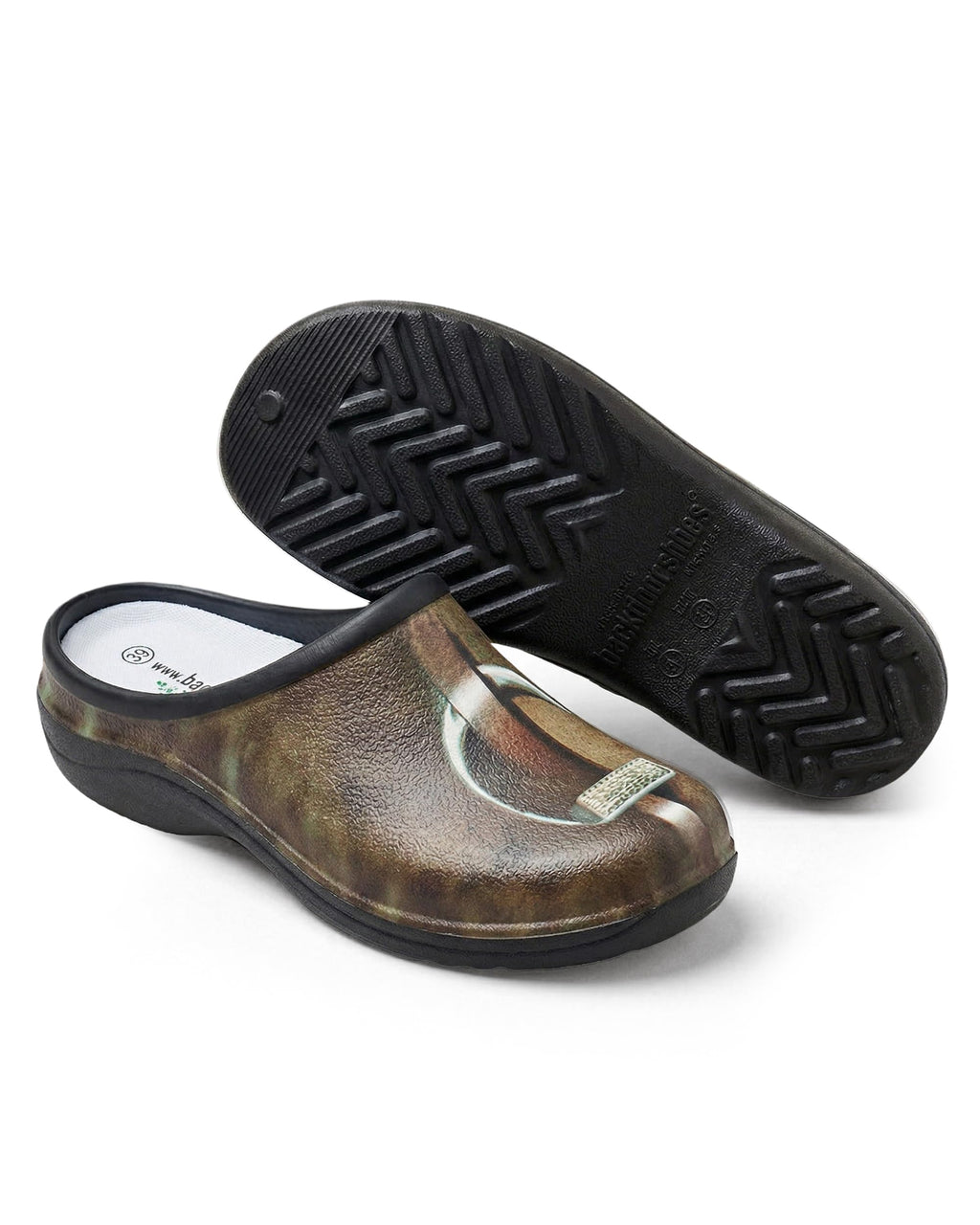 Backdoorshoes Waterproof Premium Garden Clog Shoes for Women with Arch Support