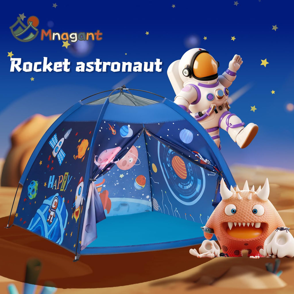 Mnagant Kids' Alpaca Tent - Fun Pop-Up Playhouse for Boys and Girls - Easy Setup, Indoor/Outdoor Adventure Tent - 47" x 47" x 43"
