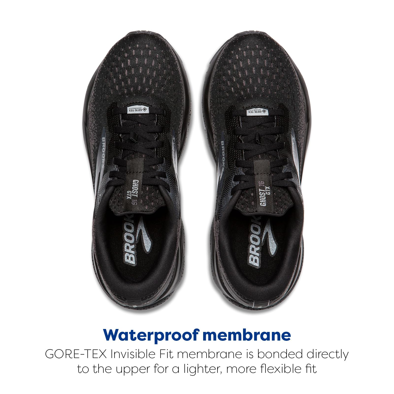 Brooks Men's Ghost 16 GTX Waterproof Neutral Running Shoe