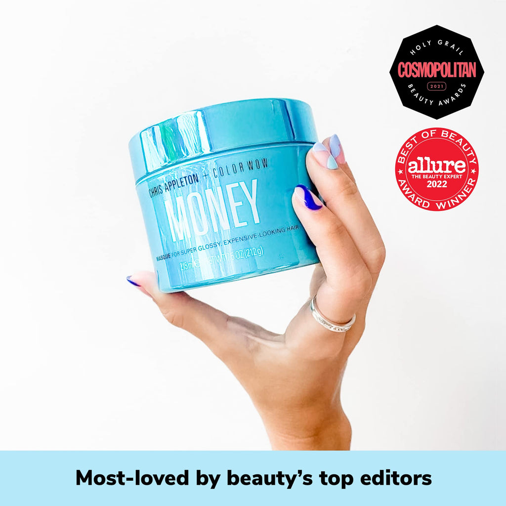 COLOR WOW Money Masque – Deep Hydrating Conditioning Treatment by Celebrity Stylist Chris Appleton | Vegan Formula
