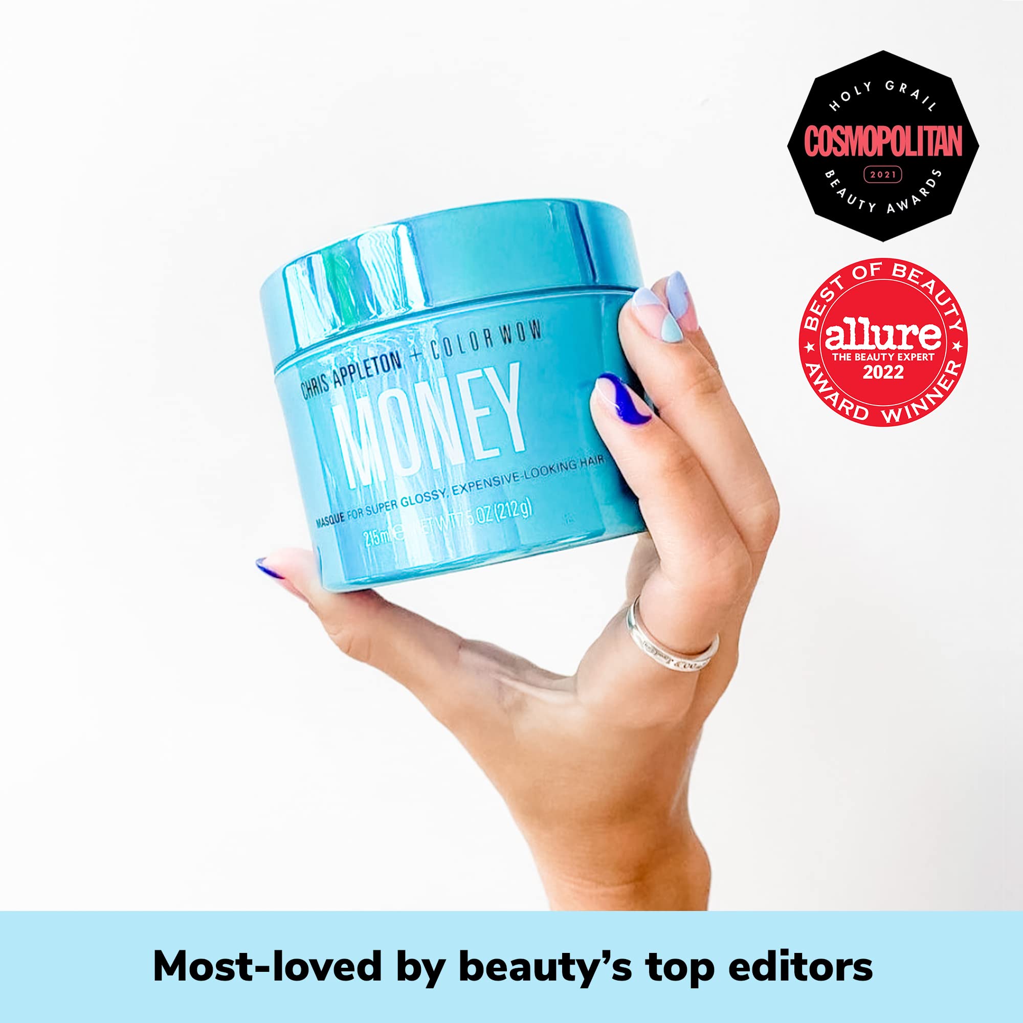 COLOR WOW Money Masque – Deep Hydrating Conditioning Treatment by Celebrity Stylist Chris Appleton | Vegan Formula