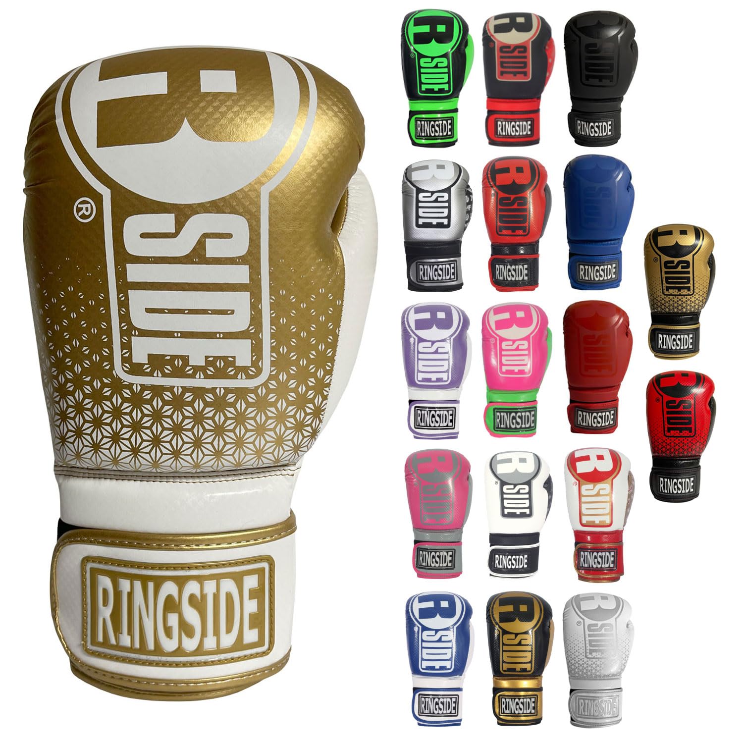 Ringside Apex Bag Gloves, IMF-Tech Boxing Gloves with Secure Wrist Support, Synthetic Boxing Gloves for Men and Women