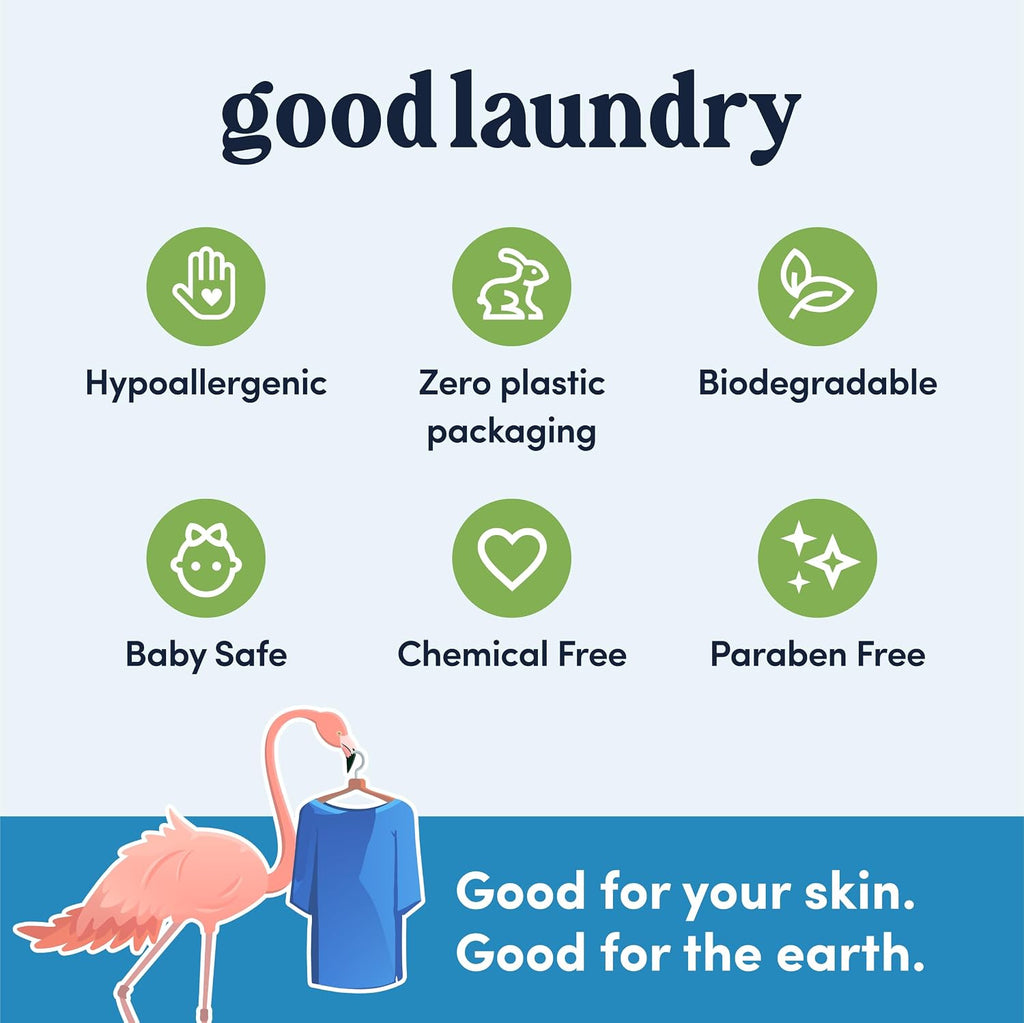 Good Laundry - Lavender Scented Booster Beads for Washer - Eco-Friendly Laundry Scent Booster Beads, 7oz - Based in the USA