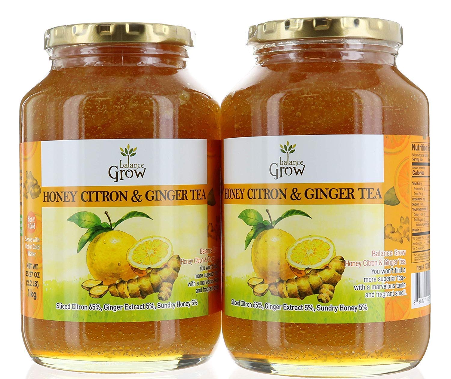 Balance Grow Honey Citron & Ginger Tea 2.2lb