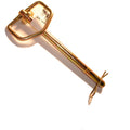 Hard to Find Fastener Swivel Handle Hitch Pin, Heavy Duty Heat Treated Corrosion Resistant Safety Hardware for Securing Tractor Trailers, 1/2 x 4-1/4-Inch