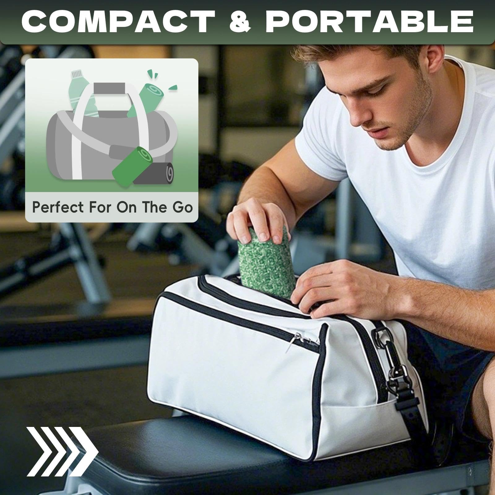Microfiber Gym Towels for Showering Working Out Quick Dry Negative ions Large Middle Small Sizes Lightweight Gym Towel for Men Women Tennis Sports Towels for Body Hot Yoga Fitness Essentials