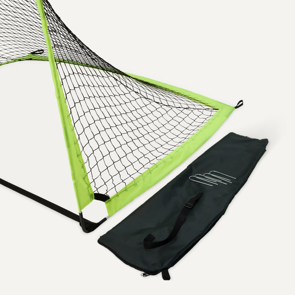 Amazon Basics Portable Pop Up Soccer Goal Net for Backyard Training
