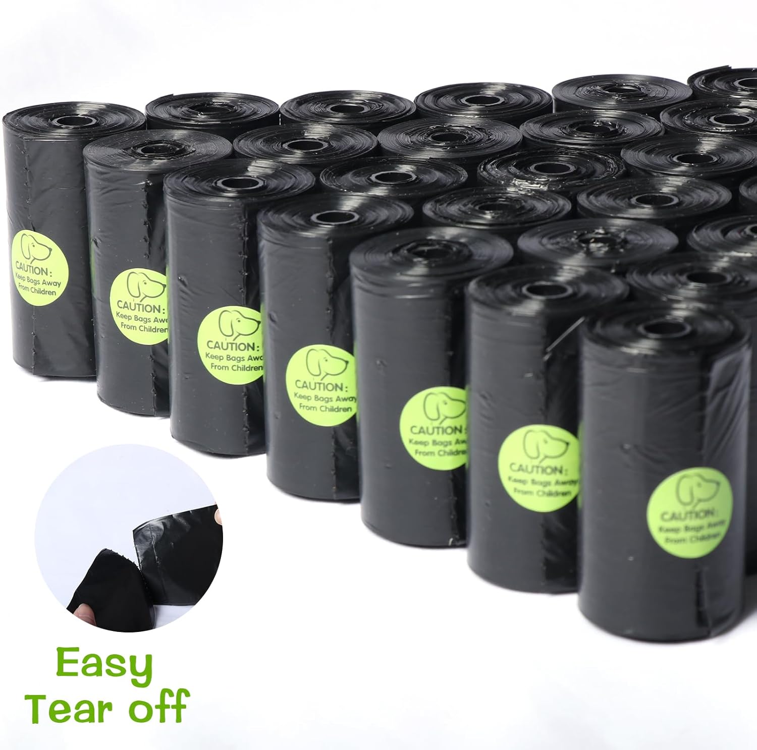 DREAM&GLAMOUR Dog Poop Bags,value pack,1200 Count Extra Thick and Strong Poop Bags for Dogs,60 Rolls,20 Doggy Bag Per Roll,Each Measures 9 x 13 Inches,Guaranteed Leak-Proof