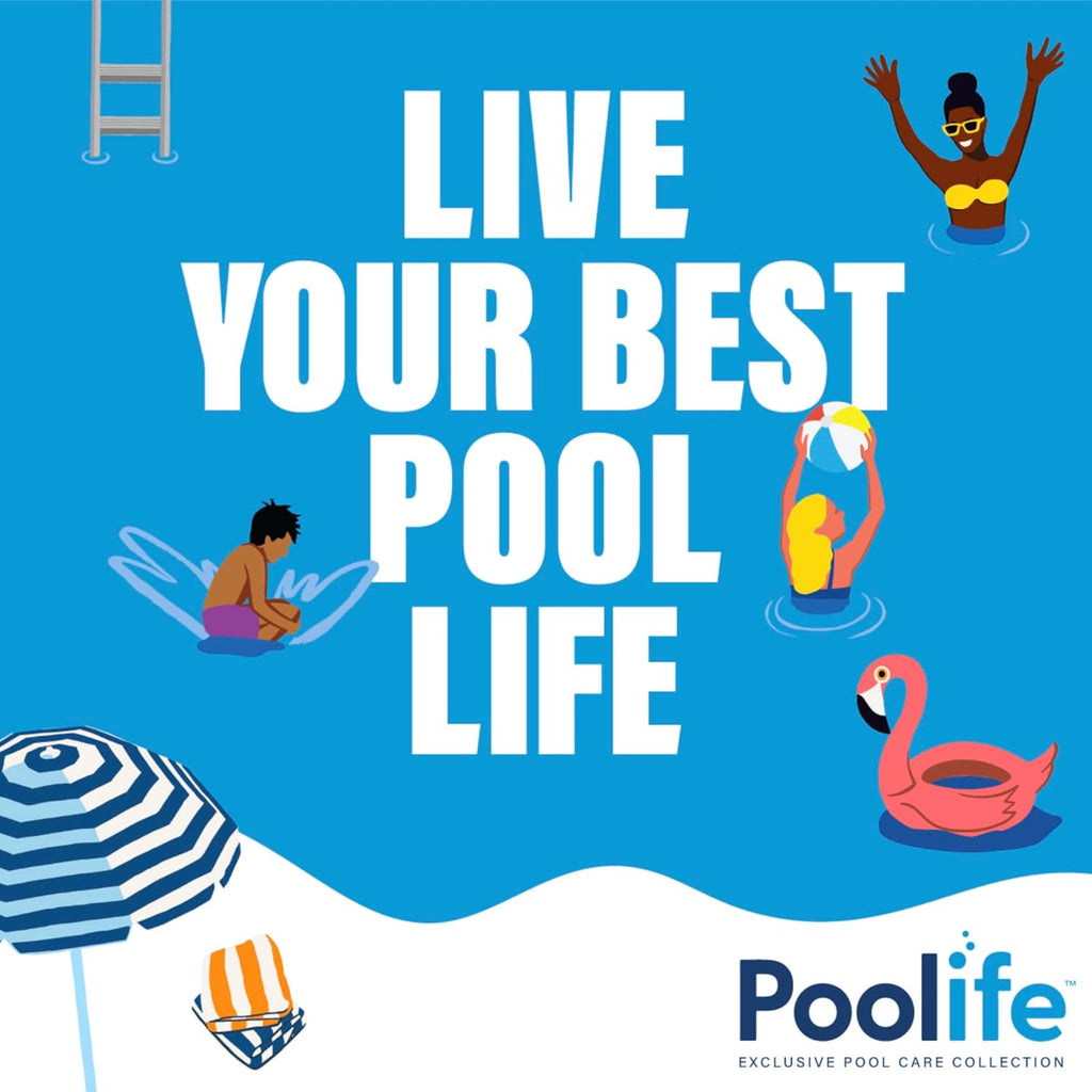 Poolife MPT Extra Pool Chlorine Tablets - Multi-Functional 3 inch Chlorine Tablets for Pool to Prevent Algae, Stains & Scaling & Clarifies Water, Extend Chlorine Life with Sun-Protected Pucks - 21 lb