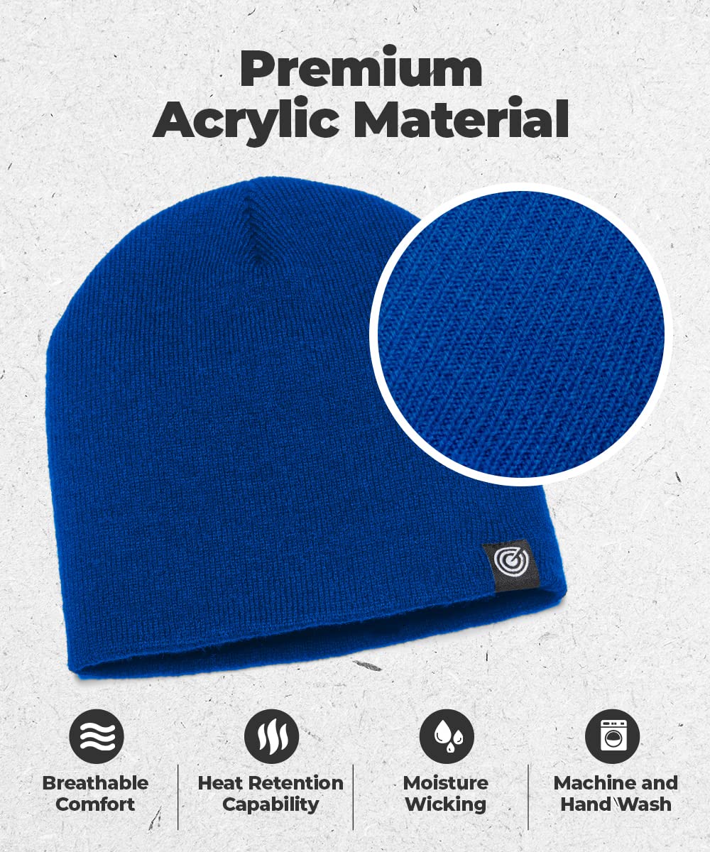 Original Beanie Cap - Soft Knit Beanie Hat - Warm and Durable