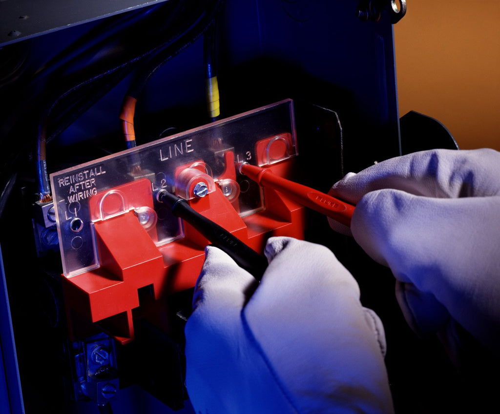 Fluke TP1 Slim-Reach Flat Blade Test Probe with Stainless Steel Tip, 1000V Voltage, 10A Current