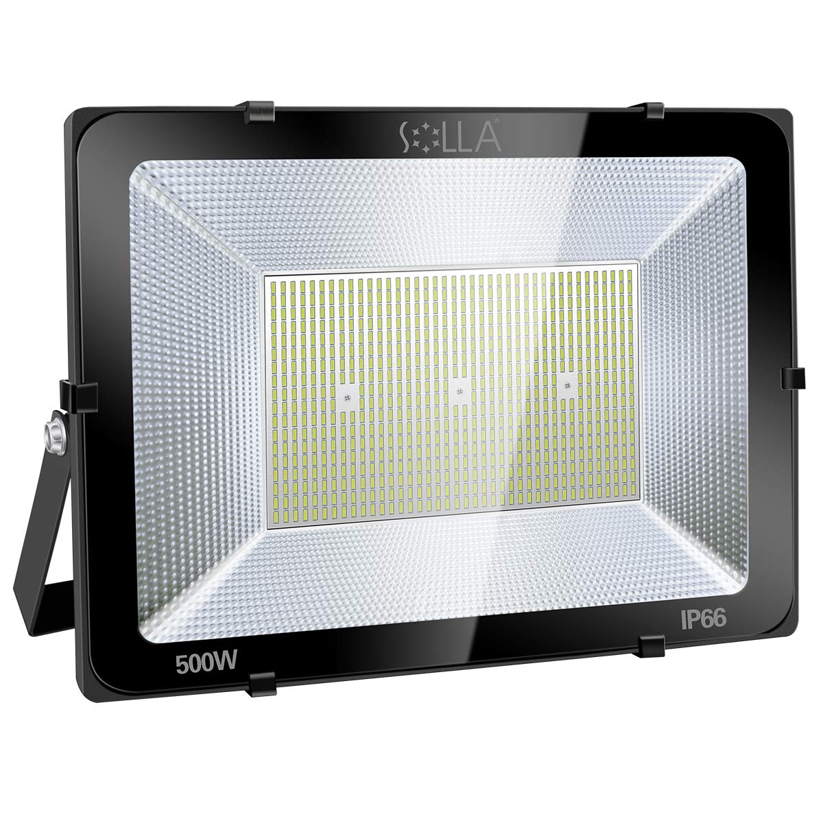 2 Pack 100W LED Flood Light Outdoor, 8000LM Super Bright Security Lights, 550W Equivalent, IP66 Waterproof, 3000K Warm White, Outside Floodlight for Garage, Garden, Lawn and Yard