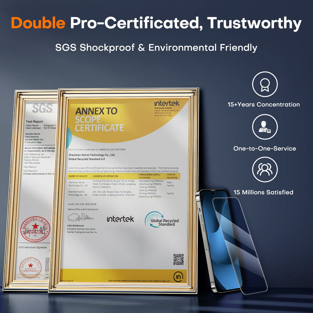 TOCOL [3 Pack] Compatible for Google Pixel 6 5G 6.4'' Tempered Glass Screen Protector & Glass Camera Lens Protector, Case Friendly, Anti-Scratch [Alignment Tool] [Fingerprint Unlock]