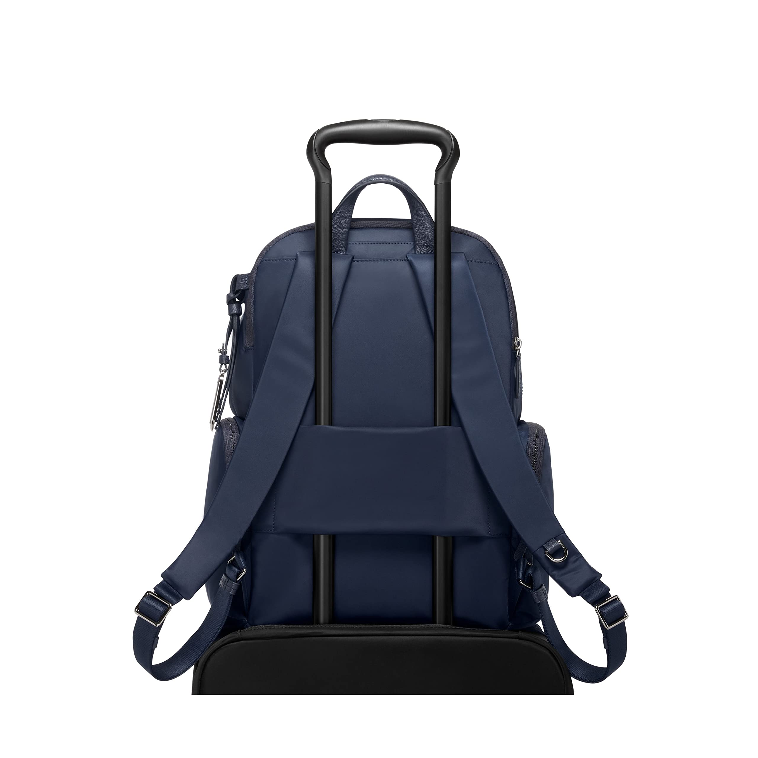 TUMI - Voyageur Celina Backpack - Women's Work and Travel Bag - 16.0" X 10.6" X 6.5" - Holds Up to 16" Laptop - Black & Gold Hardware