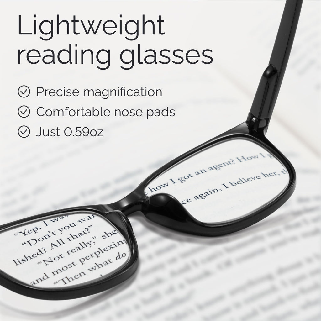 CCVOO Mix & Match Reading Glasses for Women - Lightweight, Comfortable Fit, Clear Vision - Blue Light Blocking