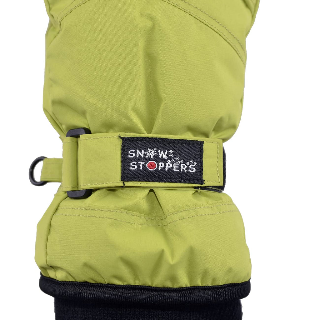 SnowStoppers Kids Waterproof Long Cuff Winter Mittens