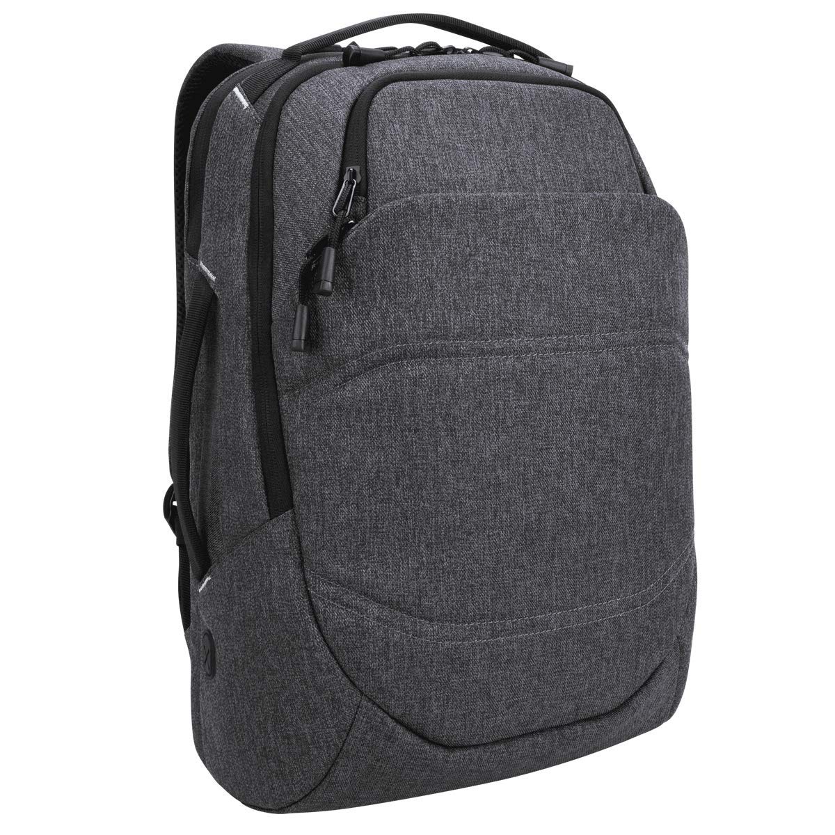 Targus 16 Inch Groove Laptop Backpack, Black - Fits Most Laptops up to 16", Water Resistant Travel Backpack for Business Commuters and Travel (CVR600)