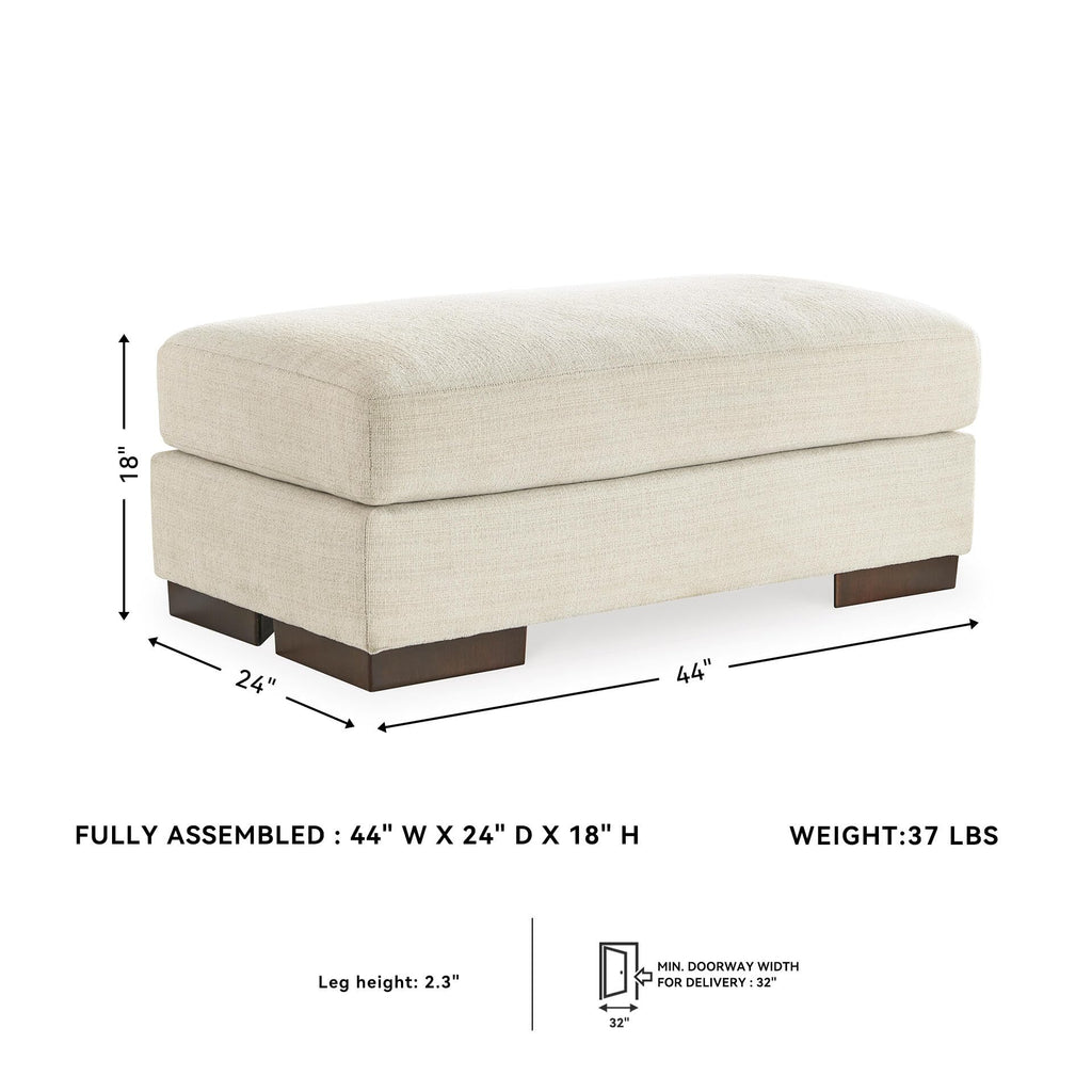 Signature Design by Ashley Bolsena Contemporary Leather Match Loveseat, Dark Brown