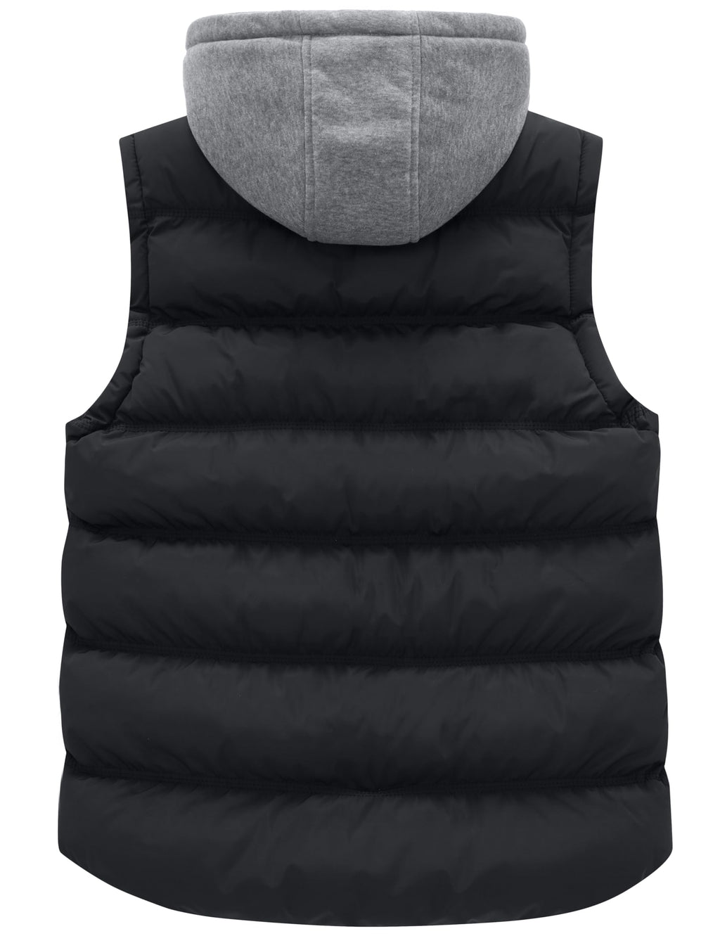 Wantdo Women's Quilted Puffer Vest Thicken Warm Winter Coat with Removable Hood
