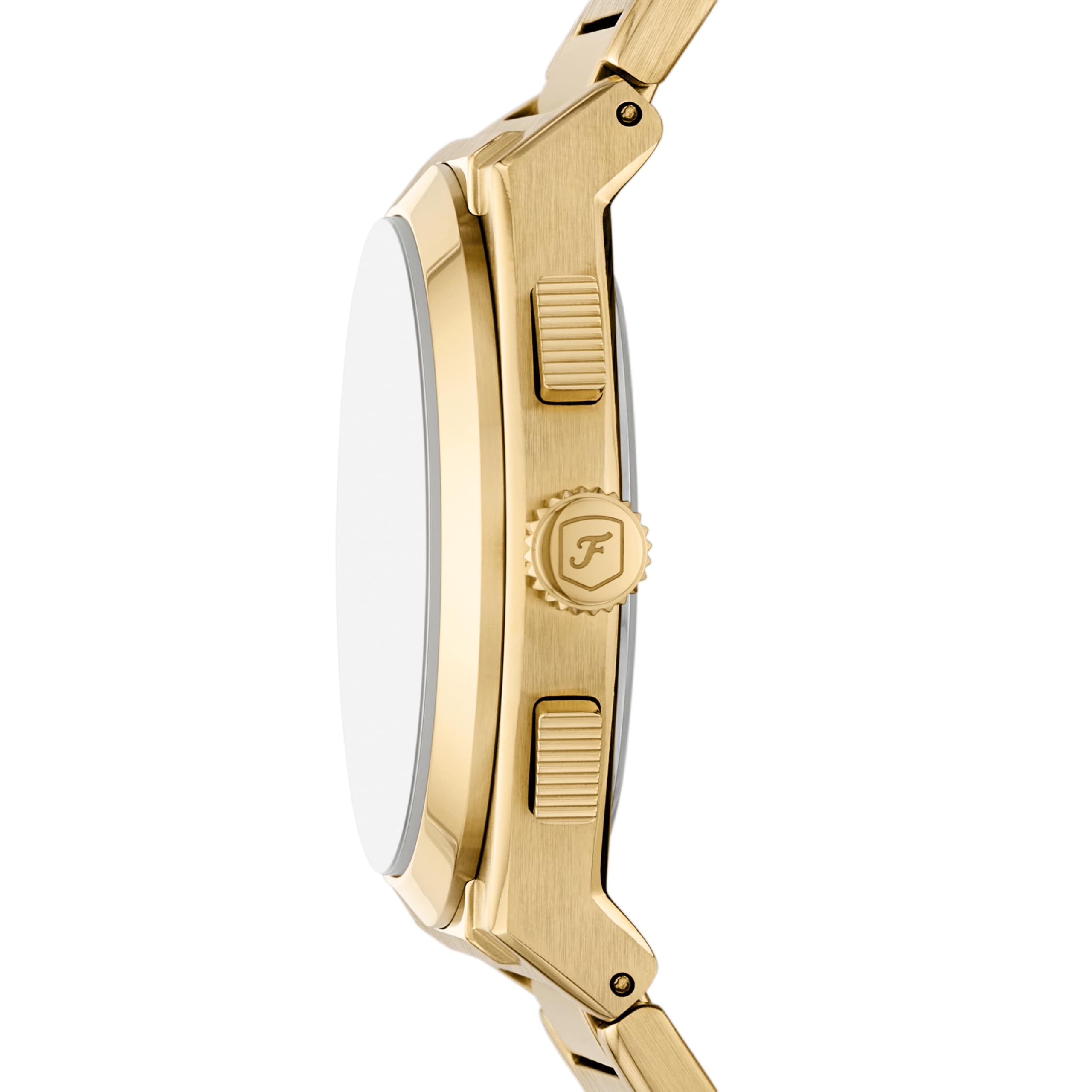 Fossil Men's Everett Quartz Stainless Steel Watch, Three-Hand Watch for Men