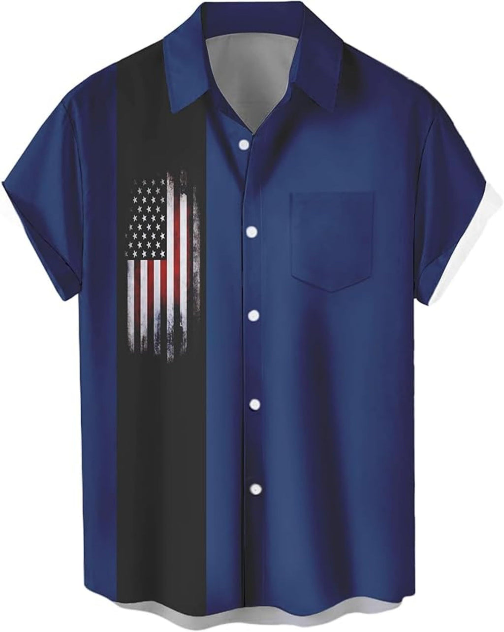 Bowling Shirts for Men Print Short Sleeve Regular Fit Hawaiian Casual Button Down Beach Shirts