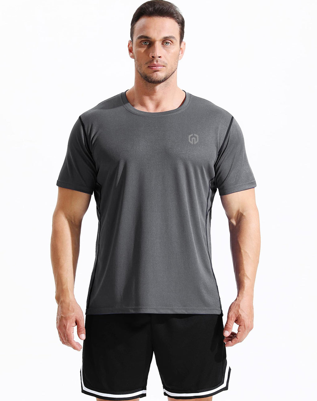 NELEUS Men's Dry Fit Athletic Running Shirt