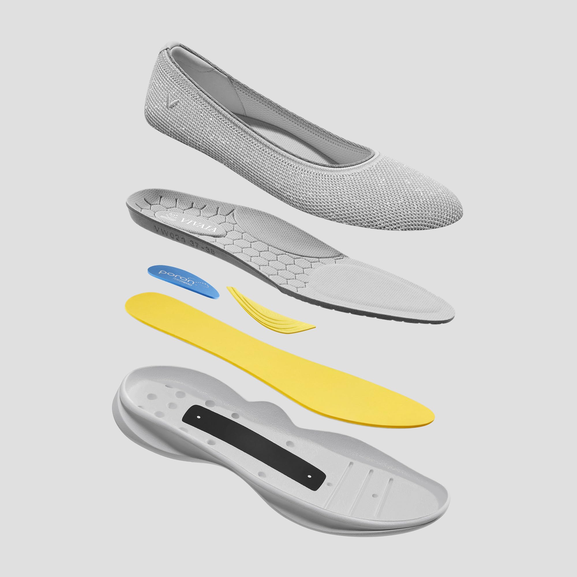 VIVAIA Women's Izabel Comfortable Round Toe Flat Shoes