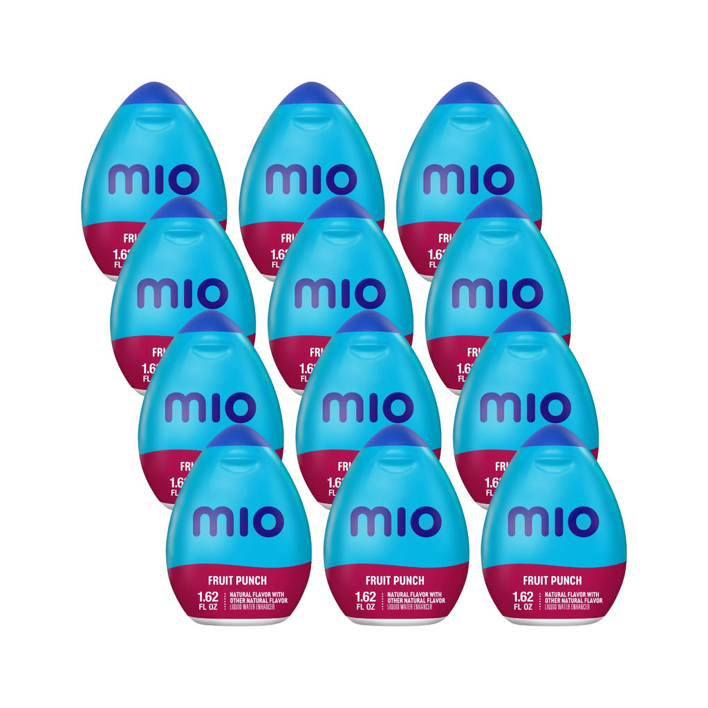 MiO Water Enhancer Duo for Sugar Free Flavored Hydration and Drink Mixing, Naturally Flavored Water Drops, Orange Tangerine and Mango Peach, 1.62 Fluid Ounce (Variety Pack)