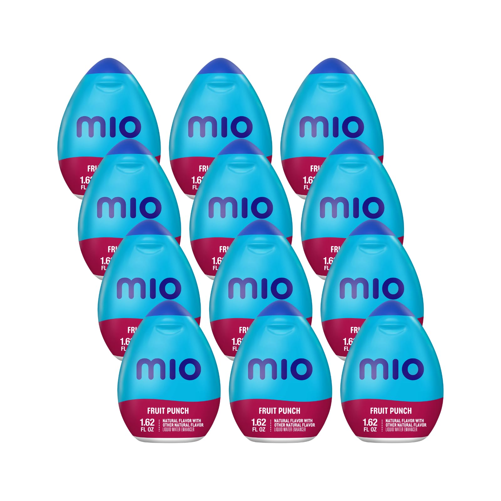 MiO Water Enhancer Duo for Sugar Free Flavored Hydration and Drink Mixing, Naturally Flavored Water Drops, Orange Tangerine and Mango Peach, 1.62 Fluid Ounce (Variety Pack)
