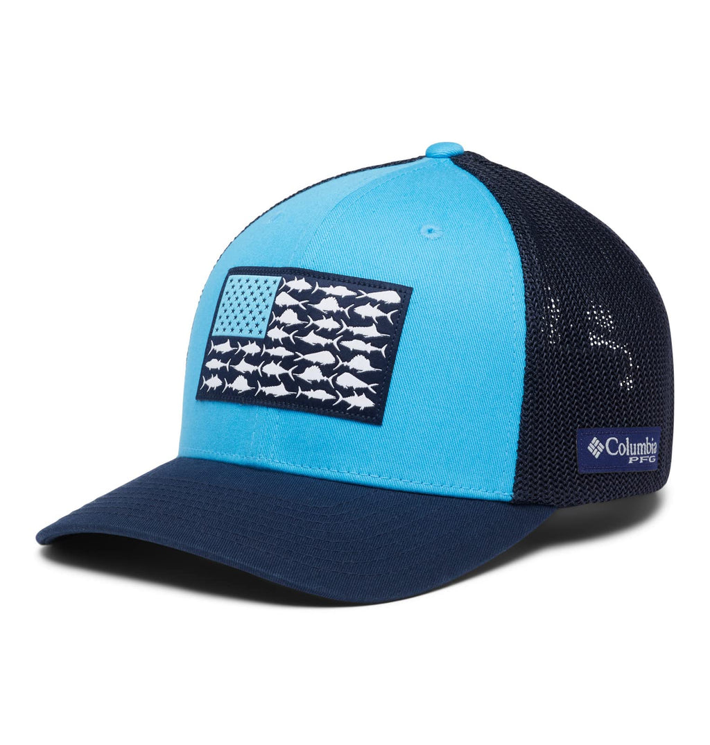 Columbia Unisex Adult PFG Logo Mesh Ball Cap