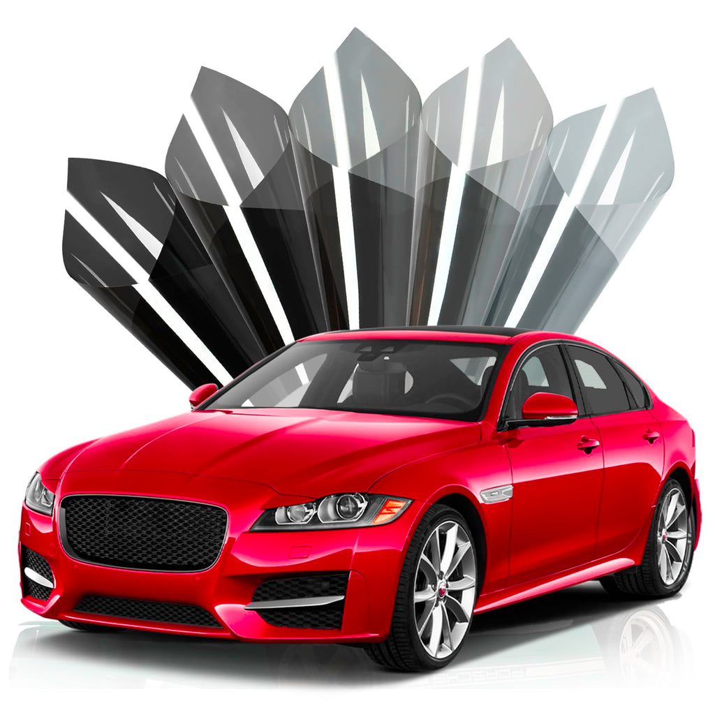 Window Tint Film for Cars 5% VLT 20in x 10Ft Ceramic Window Tints, Blocks 99% UV & IR Rays, Heat Resistant Anti Glare Film for Windshield, Scratch Resistant Sun Shade Auto Tint Roll