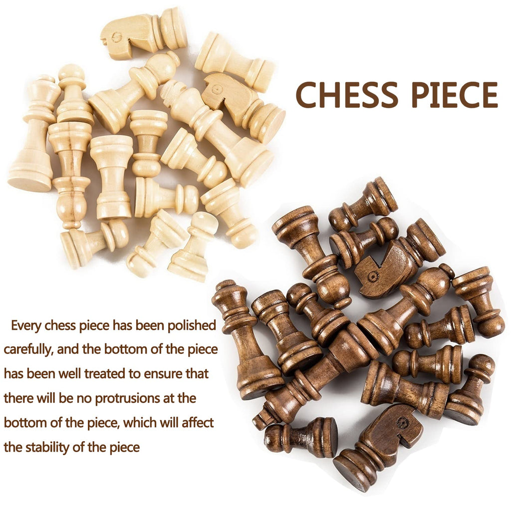 Chess Sets Magnetic Board Games - 11.8 Inches Travel Chess Set for Teenager & Adults, Wooden-Style Folding Portable Chess Gifts Classic 2-Player Strategy Family Game for Beginner and Professional