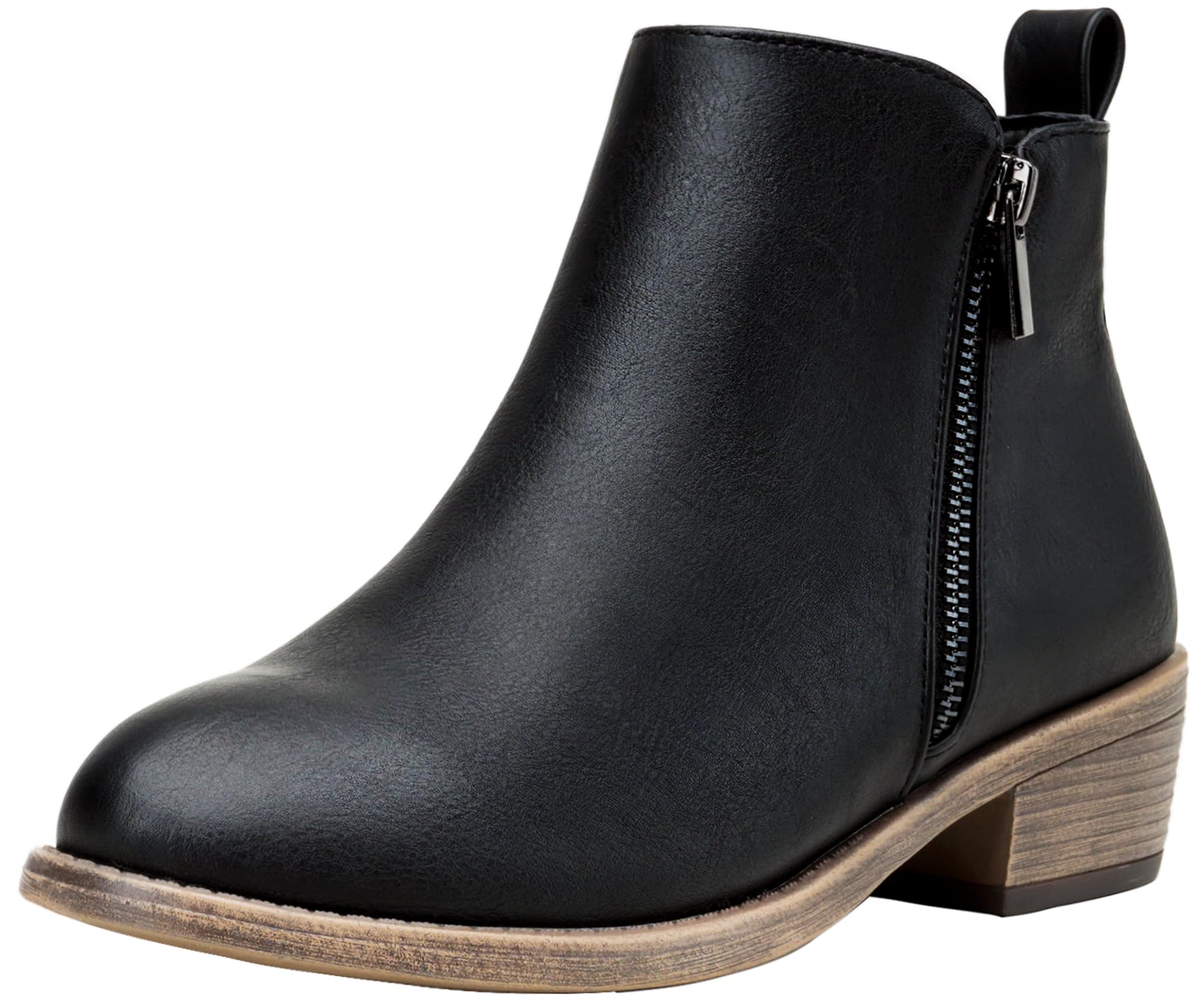 Jeossy Women's 905 Ankle Boots, Classic Low Heeled Short Booties, Casual Comfortable Boots with Wide Widths Available