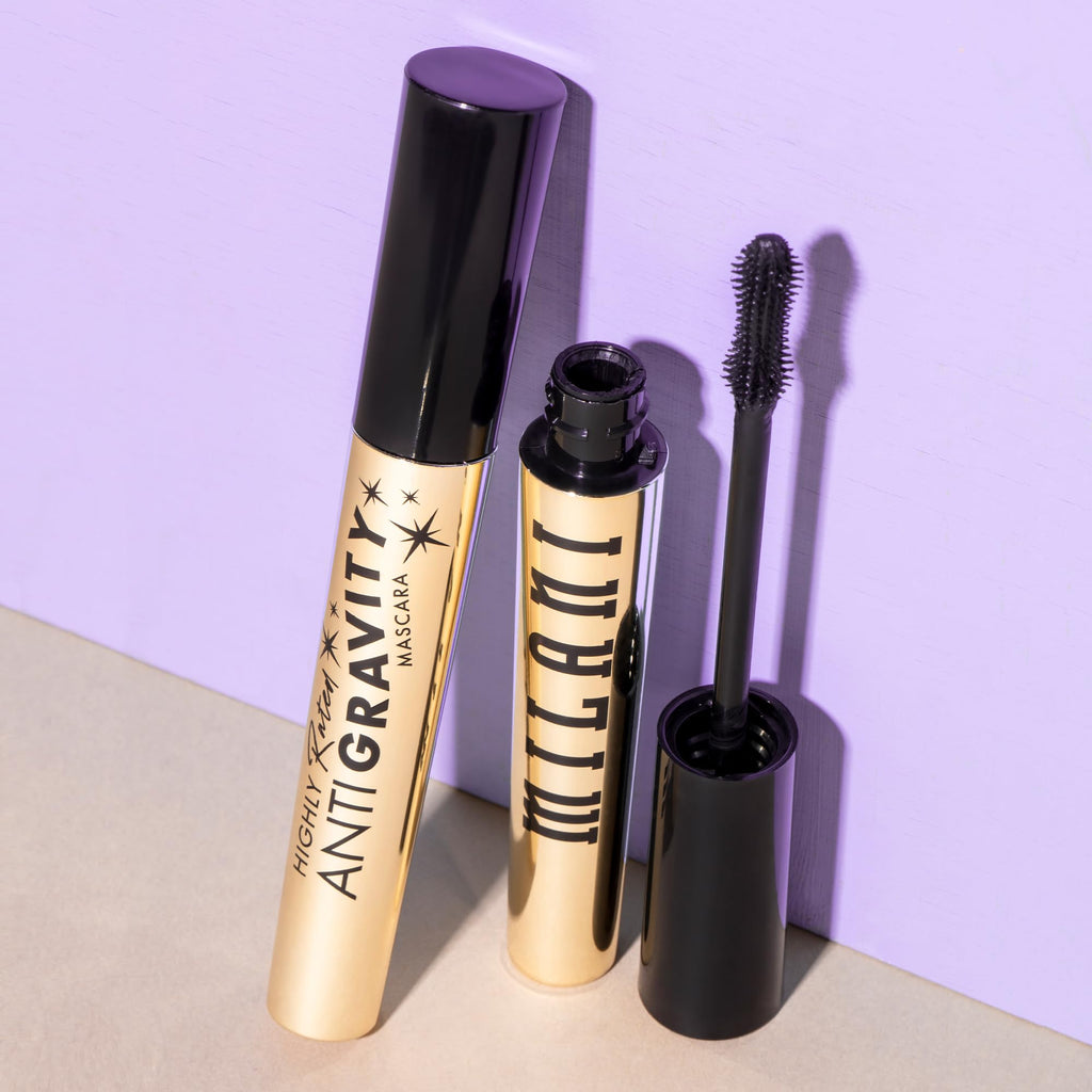 Milani Mascara Volume and Length, Highly Rated Anti-Gravity Black Shade with Castor Oil and Molded Hourglass Shaped Lash Coating Mascara Wand