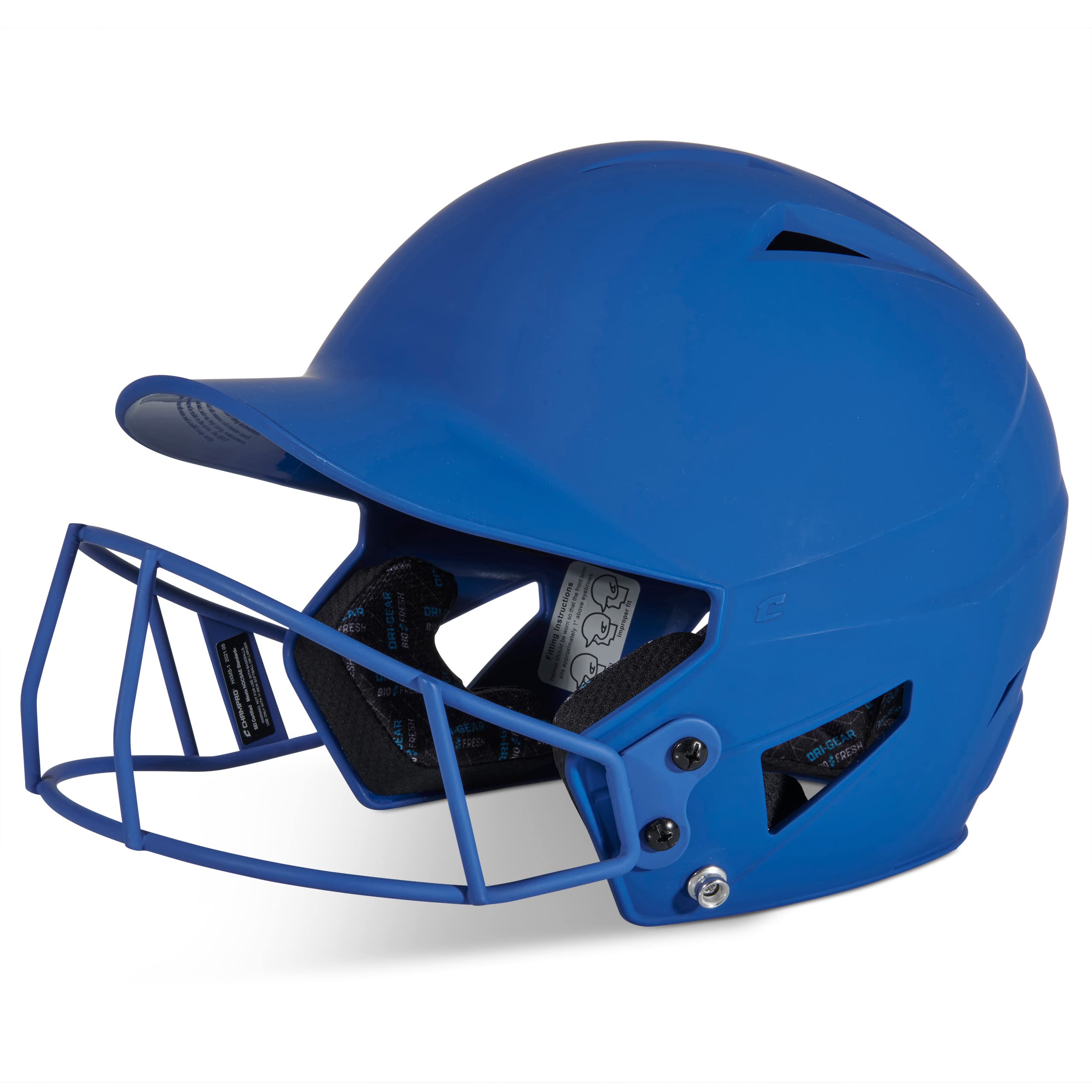 Champro HX Rise Fastpitch Batting Helmet with Facemask