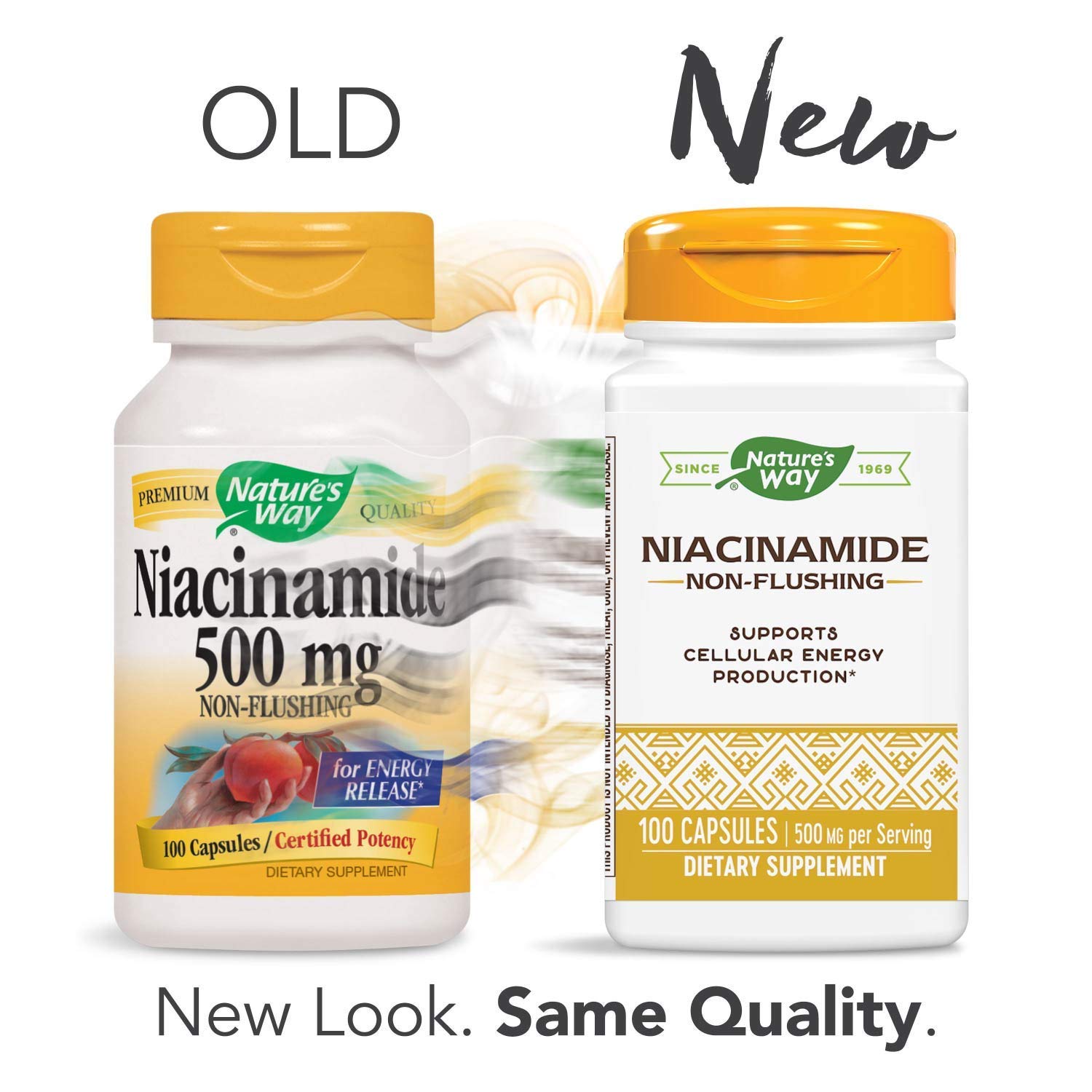 Nature's Way, Niacinamide, 500 mg, 100 Capsules