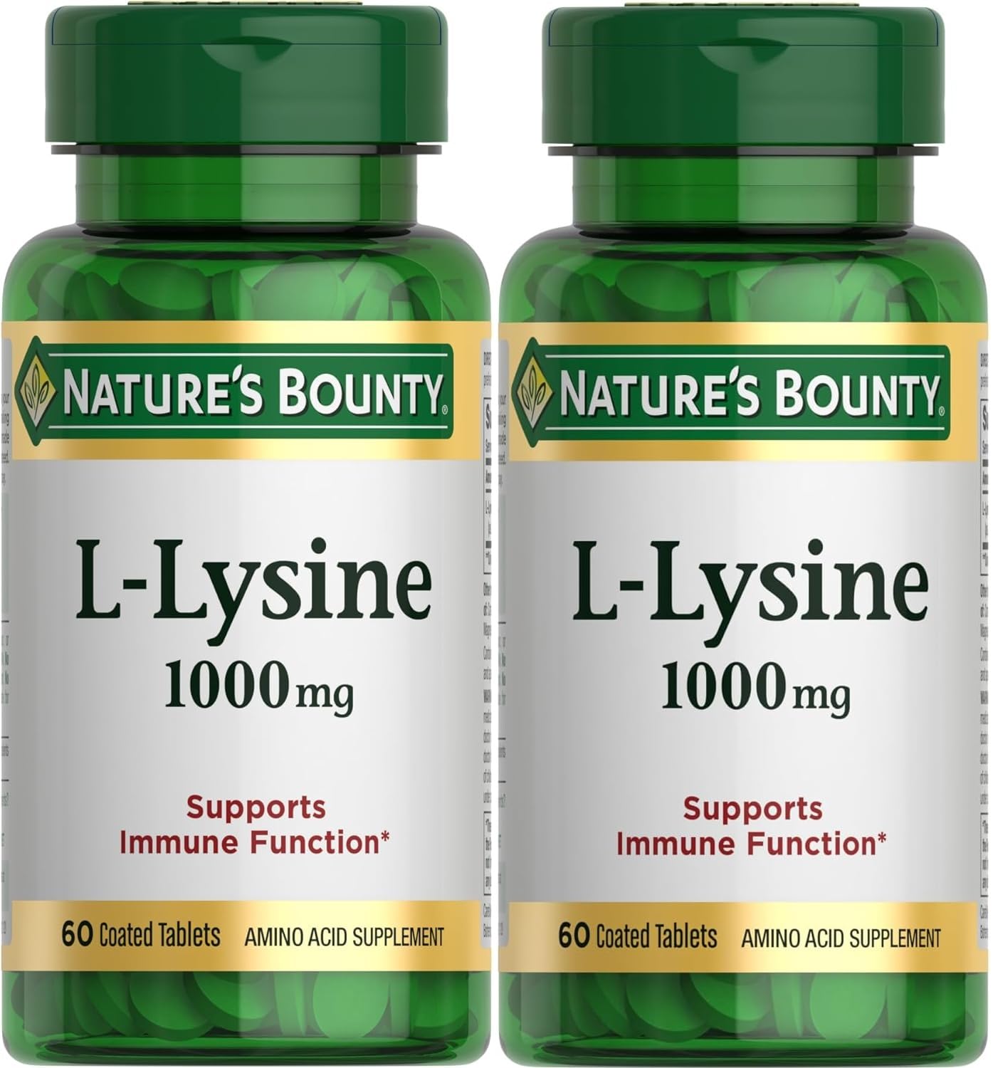 Nature's Bounty L-Lysine, 1000mg, 60 Tablets