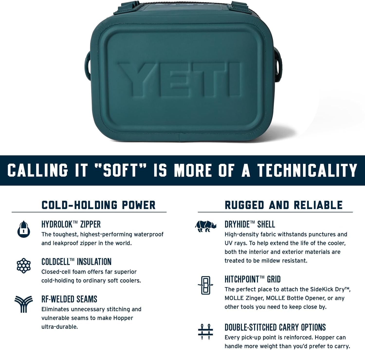 YETI Hopper Flip 8 Portable Soft Cooler