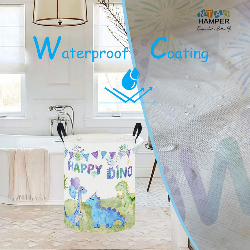NTAOHAMPER Laundry Hamper, Laundry Basket, Waterproof Storage Bin for Bedroom, Clothes Organizer Basket, Books Box, Room Decor(Animal)