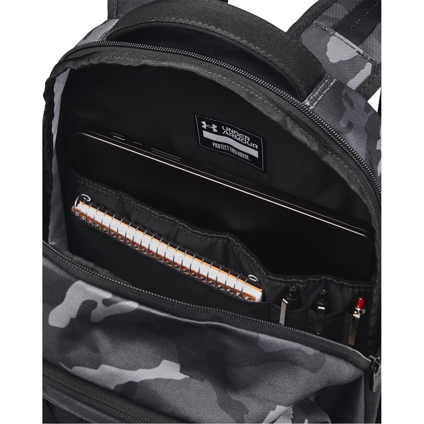 Under Armour Unisex, Hustle 6.0 Pro Backpack (001) Black/Black/Black One Size Fits Most