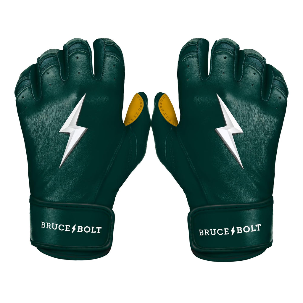 BRUCE BOLT Original Series Short Cuff Batting Gloves - Classic Edition - Adult & Youth Sizes