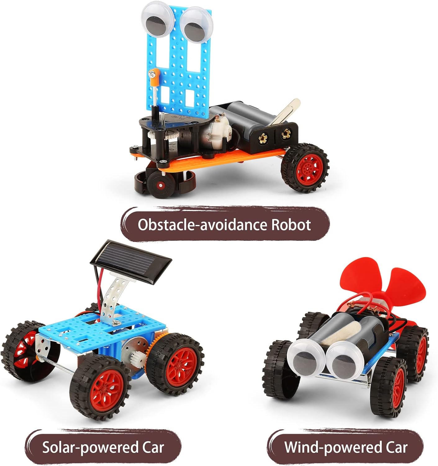 STEM Kits for Kids Craft 8-12, STEM Toy 6 7 8 9 Year Old Boy Birthday Gift | Science Kits for Kids 8-12 6-8 8-10, Boys Gifts Toys Crafts 6+ 7+ yr, Robotics Activities Robot Building Age 10 11 12 13 14