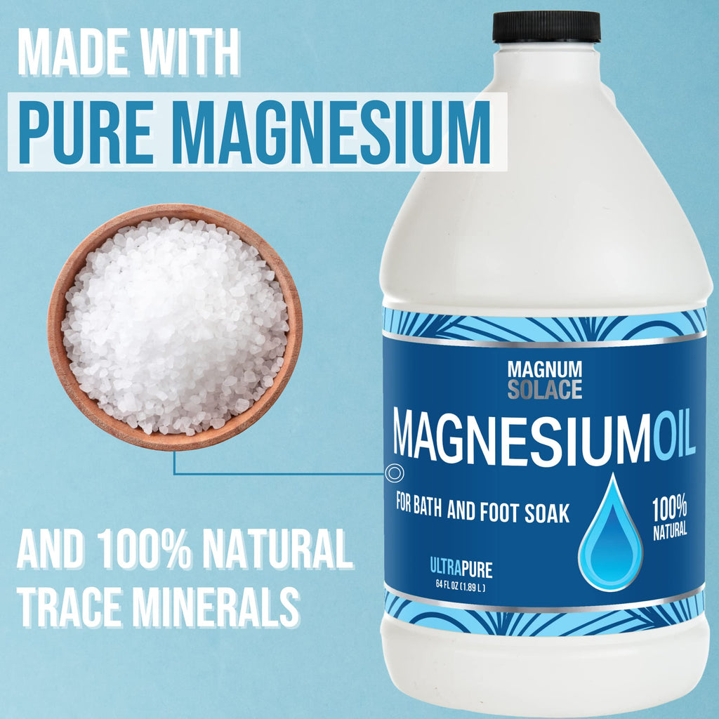 Magnesium Oil Spray - 100% Natural Magnesium Spray – 2 oz