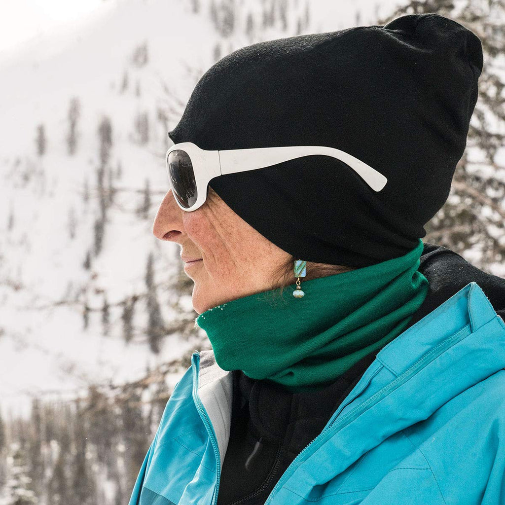 100% Merino Wool - Midweight Neck Gaiter - Skiing Neck Warmer - Winter Face Mask - Multipurpose Headwear