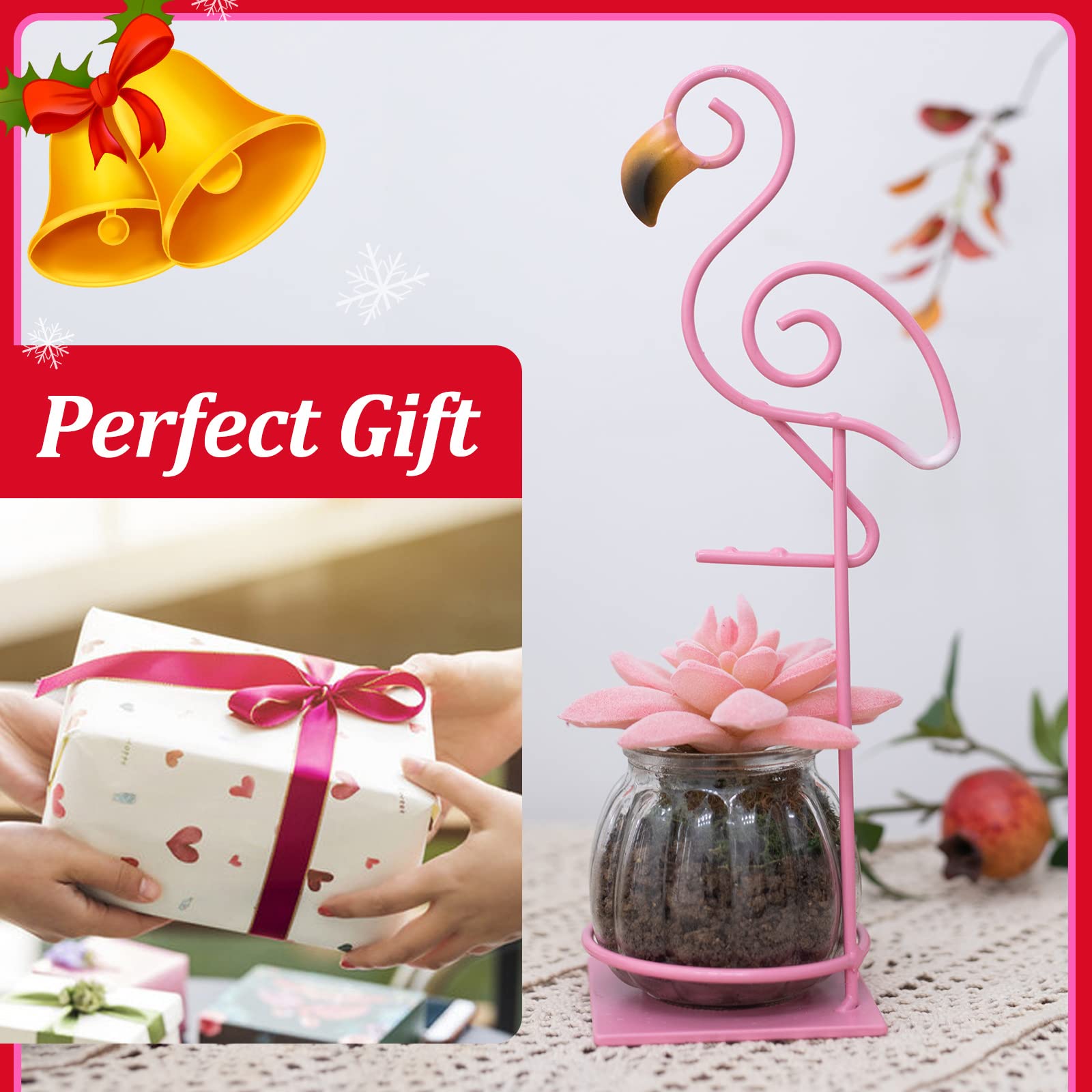 Plant Terrarium, Hydroponic Vases for Home Decoration, Modern Creative Bird Terrarium Stand, Ideal Gifts