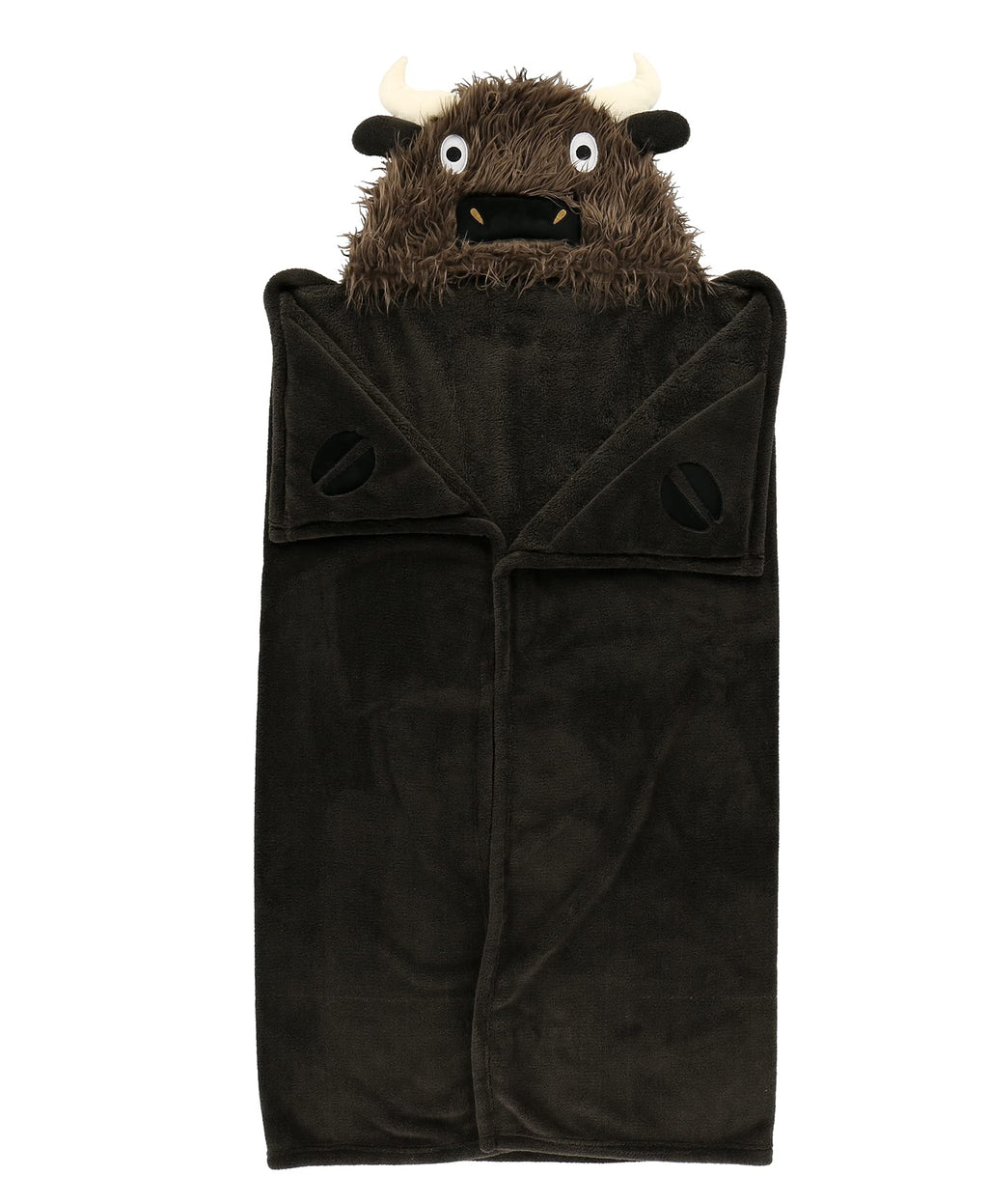 Lazy One Wearable Hooded Blanket for Kids, Animal Hooded Blanket (Bigfoot)