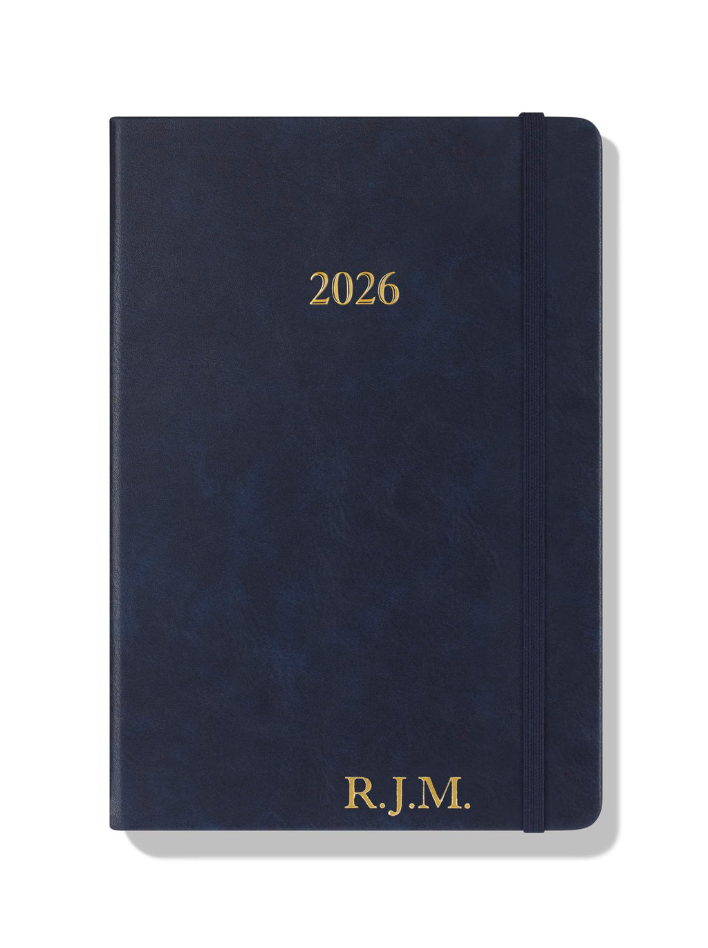 Wykeham's Executive 2026 Daily Journal Planner – US Public Holidays & Format – Customization Available (Brown, 6" x 4.5")